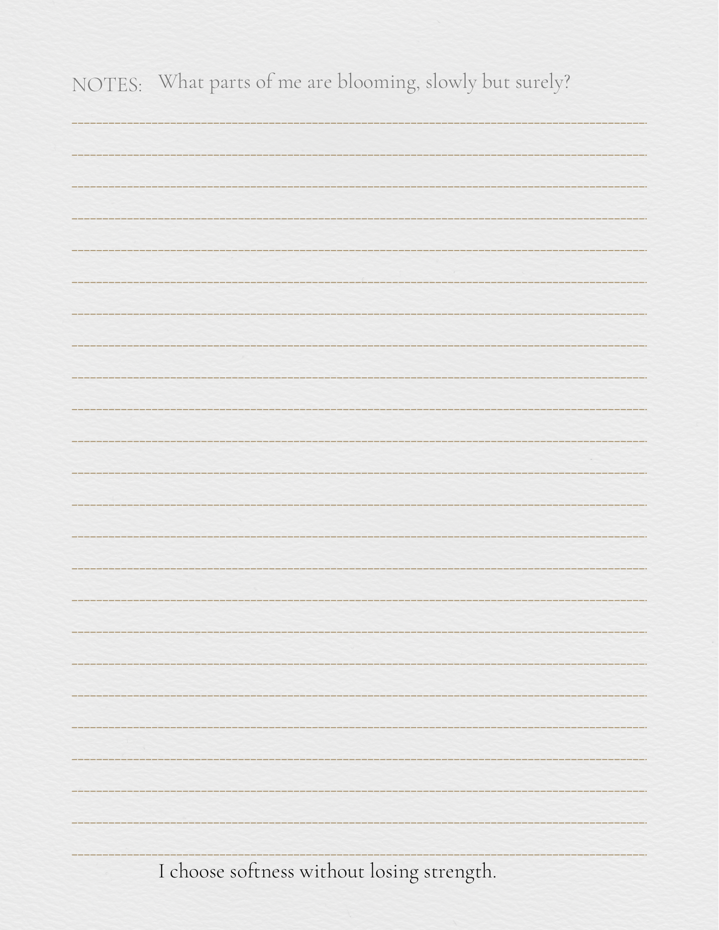 Self discovery journal