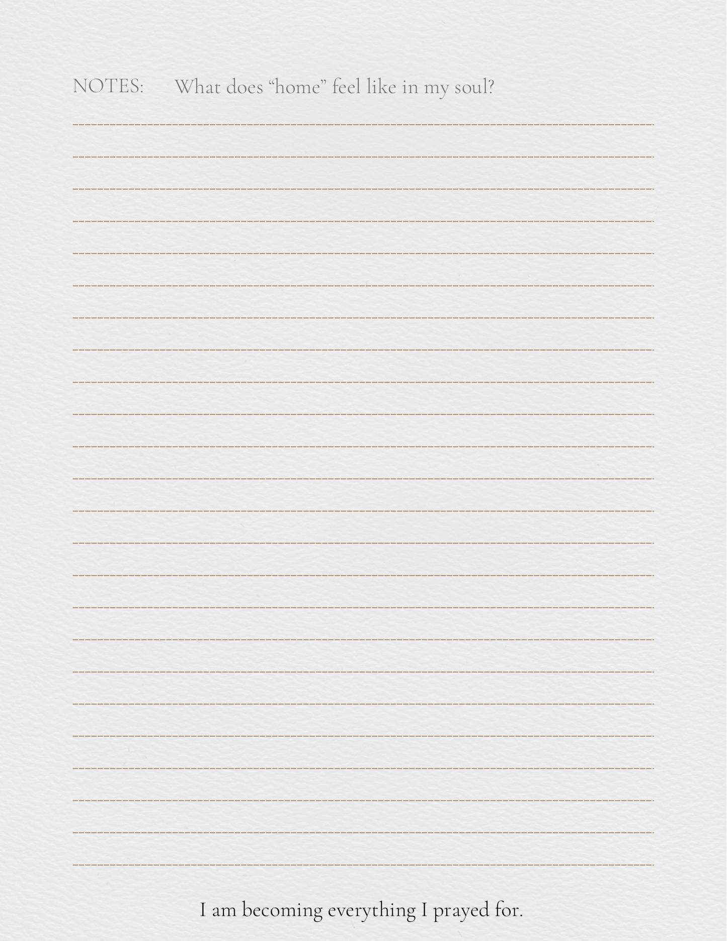 Self discovery journal