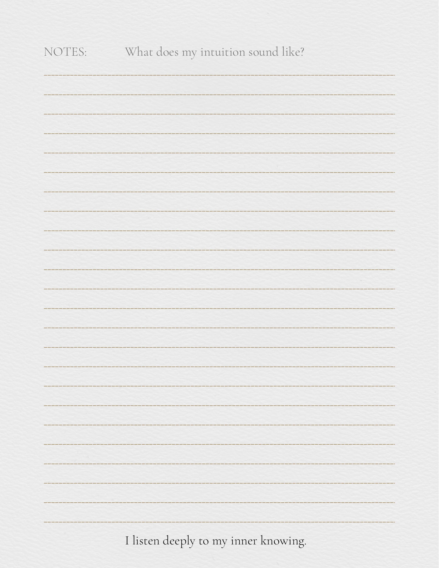 Self discovery journal